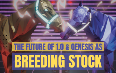 Genesis and 1.0 horses – the breeding stock of Novus Earth.