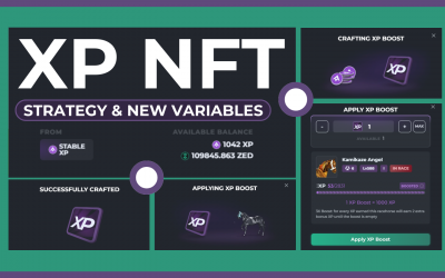XP NFT’s – strategy and new variables